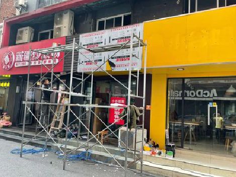 社旗制作广告招牌如何避免它发黄？